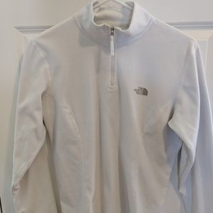 North Face White Fleece